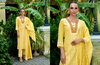Flora Roman By Lily And Lali Schiffli Embroidery Kurtis With Bottom Dupatta Wholesalers In Delhi
